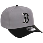 Boston Red Sox MLB Gray x Black FASHION CORE New Era 9FORTY A-Frame