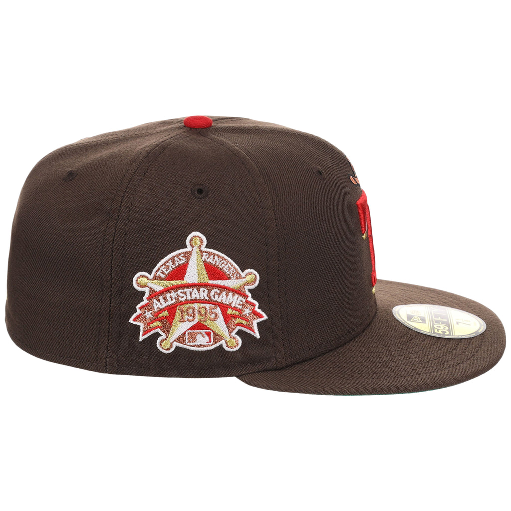Texas Rangers New Era 59FIFTY (Brown/Brown)