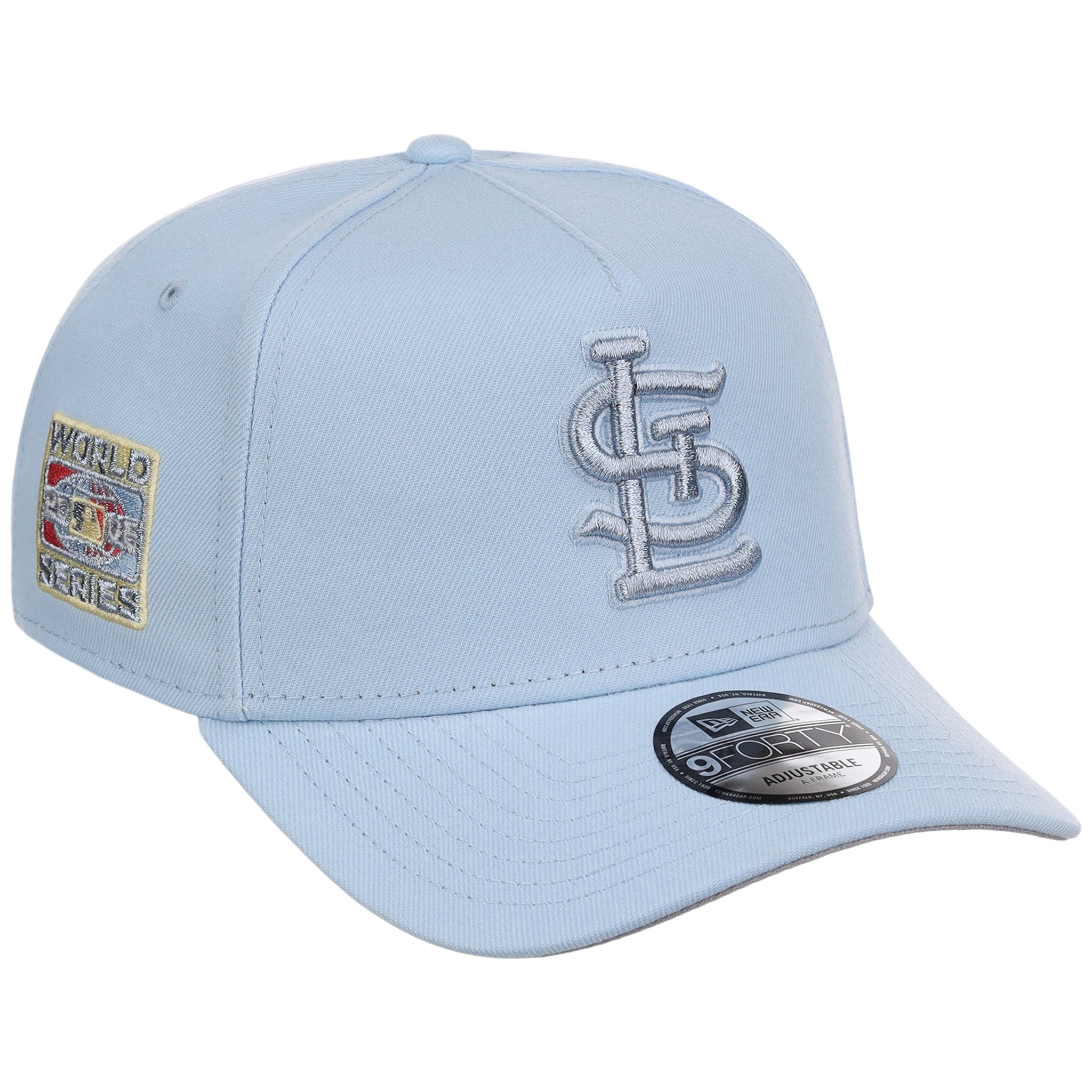 St. Louis Cardinals MLB Glacial Blue New Era 9FORTY A-Frame