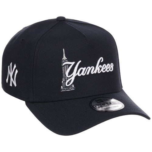 New York Yankees Empire Script New Era 9FORTY A-Frame