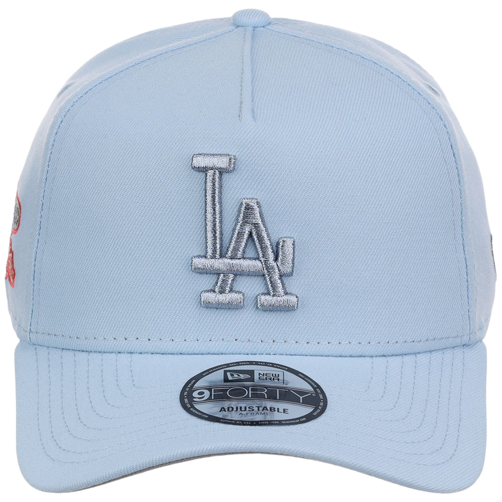 Los Angeles Dodgers MLB Glacial Blue New Era 9FORTY A-Frame