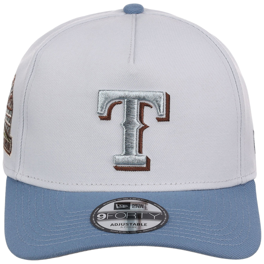 Texas Rangers MLB Faded Spur New Era 9FORTY A-Frame