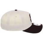 San Francisco Giants MLB Chrome x Burnt Wood FASHION CORE New Era 9FORTY A-Frame