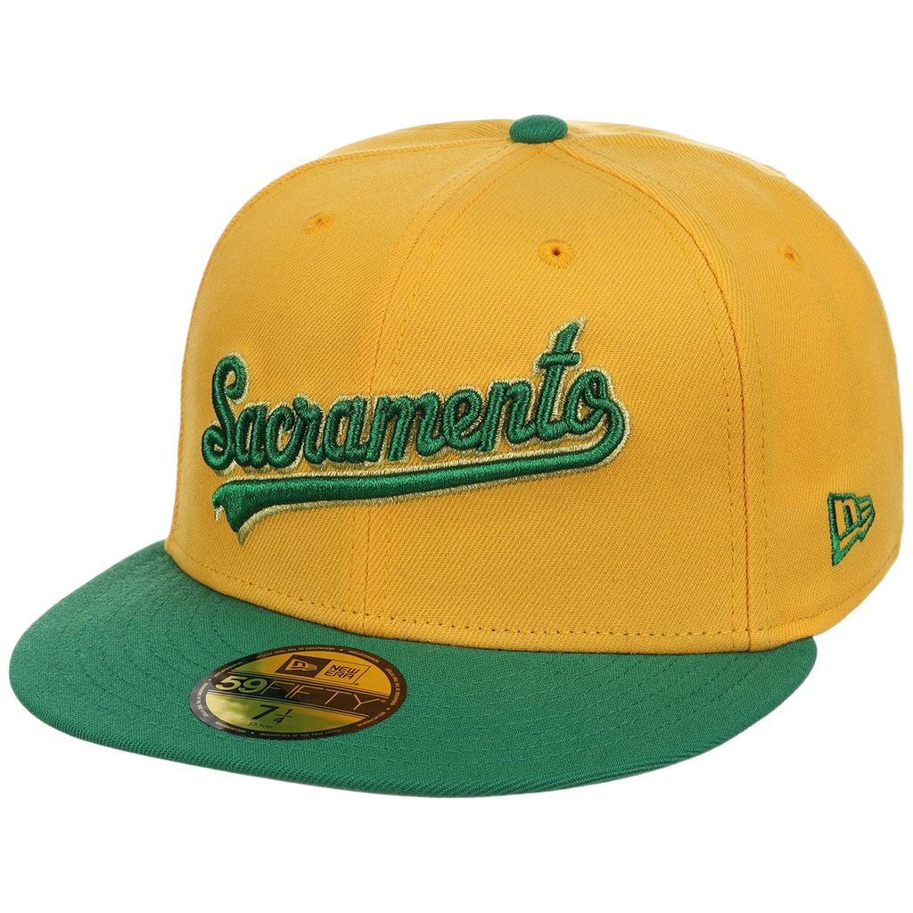 Oakland Athletics Variety New Era 59FIFTY (Yellow/Green)