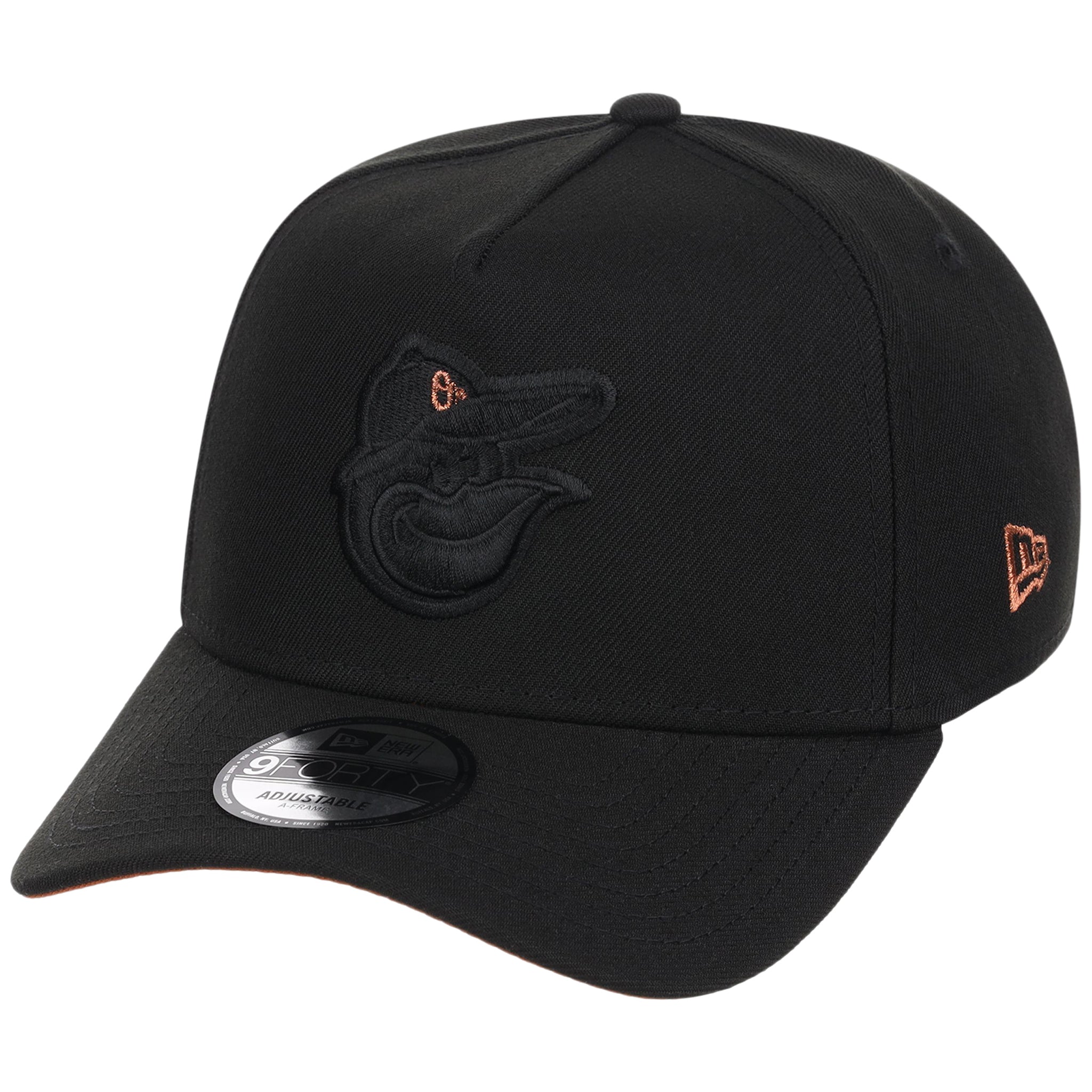 Baltimore Orioles MLB Black x Rust FASHION CORE New Era 9FORTY A-Frame