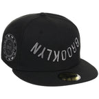 Brooklyn Dodgers MLB Friday Flux New Era 59FIFTY - Black/Black