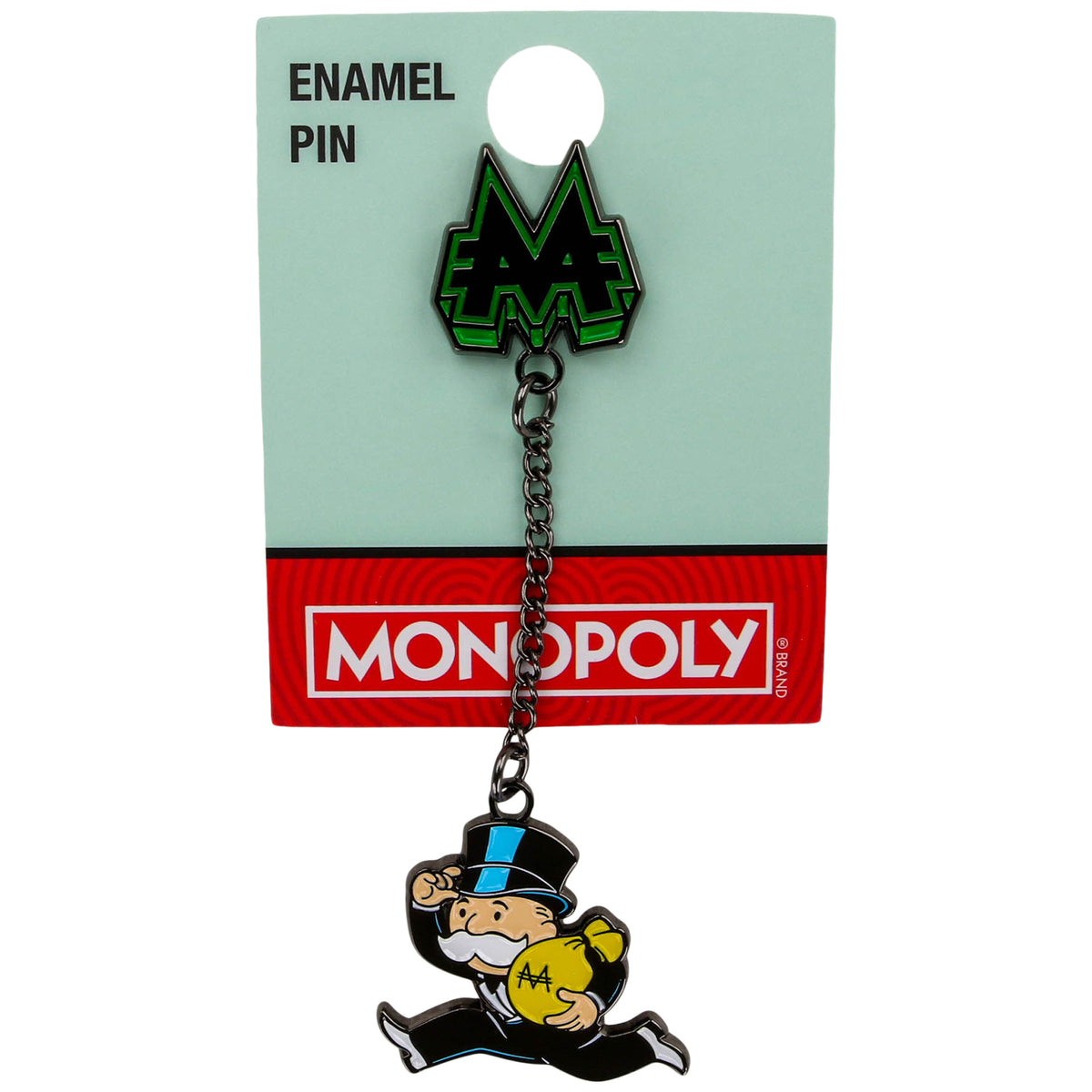 Mr Monopoly Pin