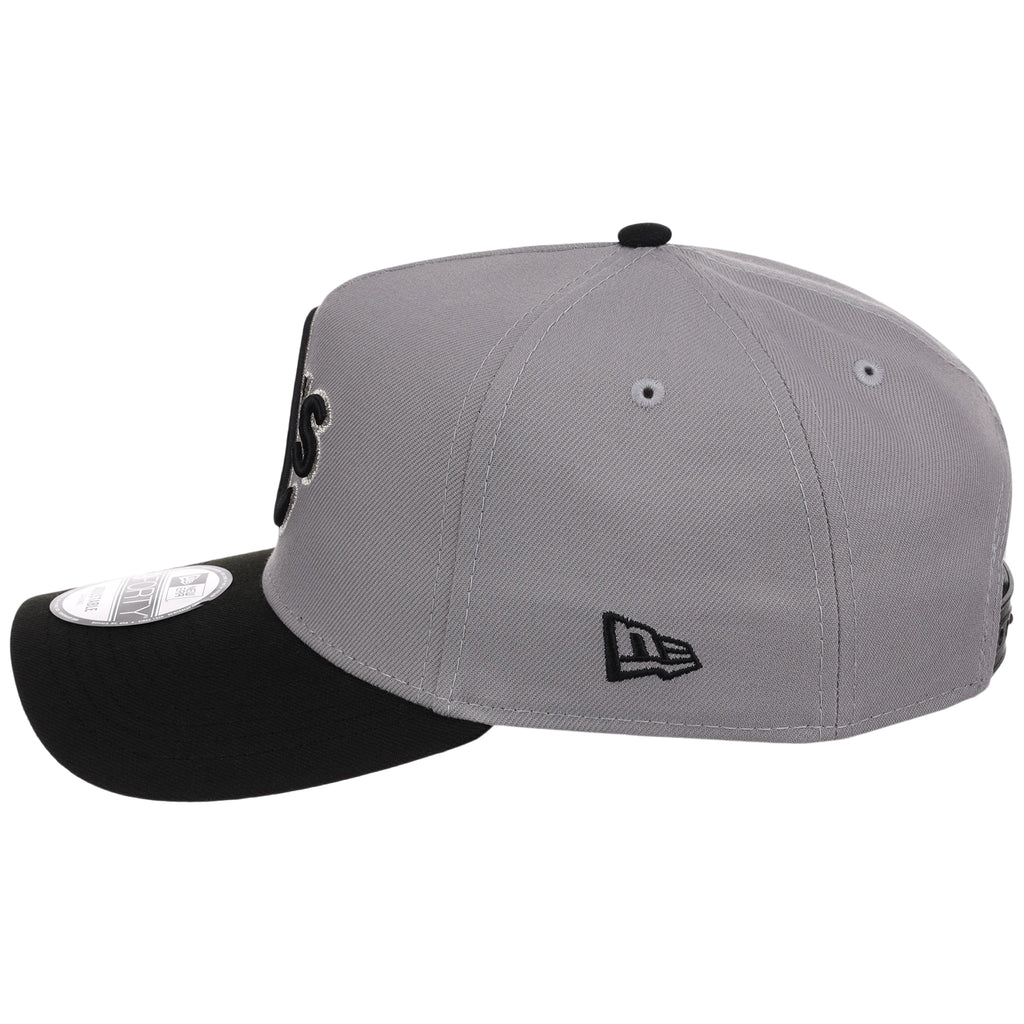 Oakland Athletics MLB Gray x Black FASHION CORE New Era 9FORTY A-Frame