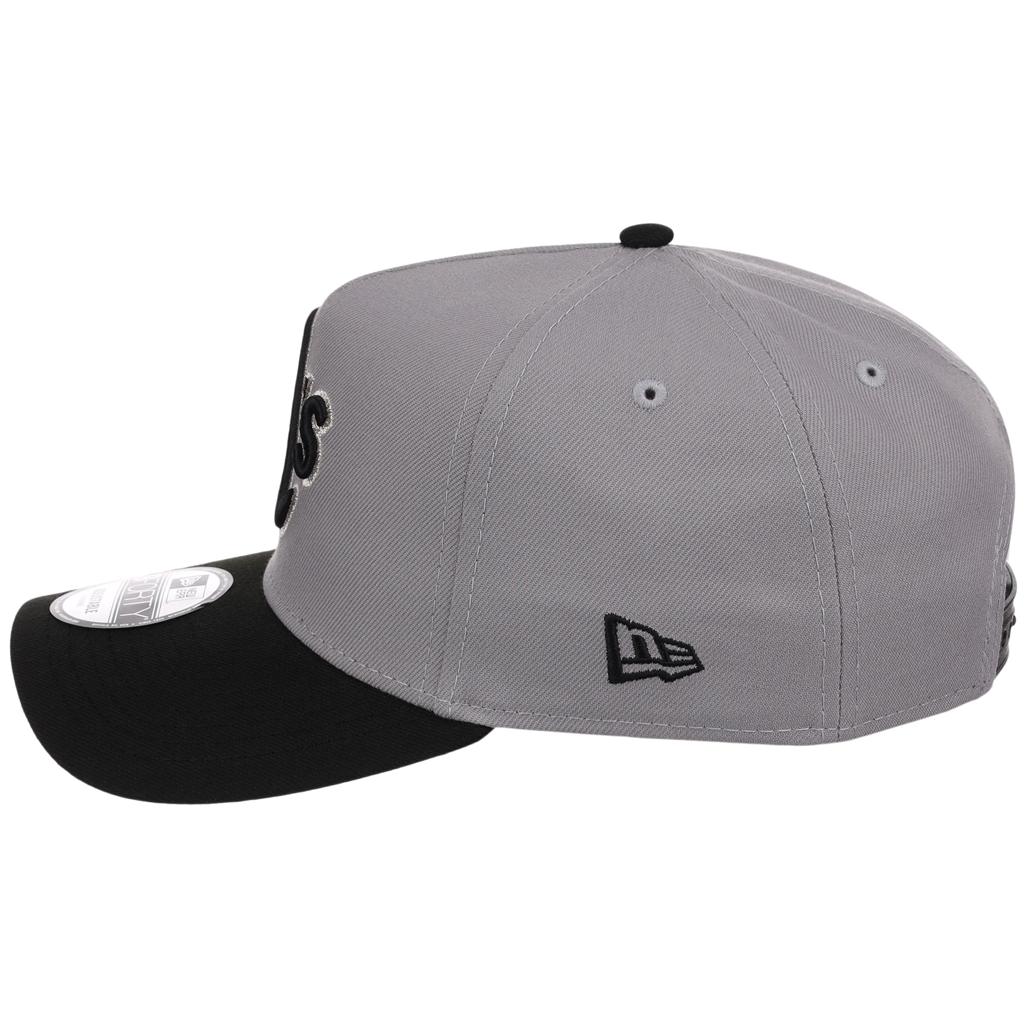 Oakland Athletics MLB Gray x Black FASHION CORE New Era 9FORTY A-Frame
