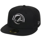 Los Angeles Rams NFL Liquid Titanium New Era 59FIFTY