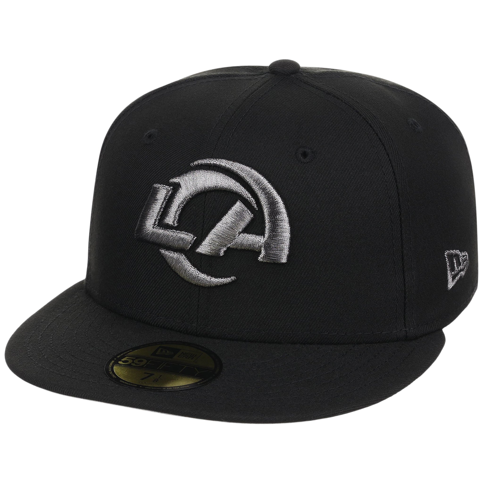 Los Angeles Rams NFL Liquid Titanium New Era 59FIFTY