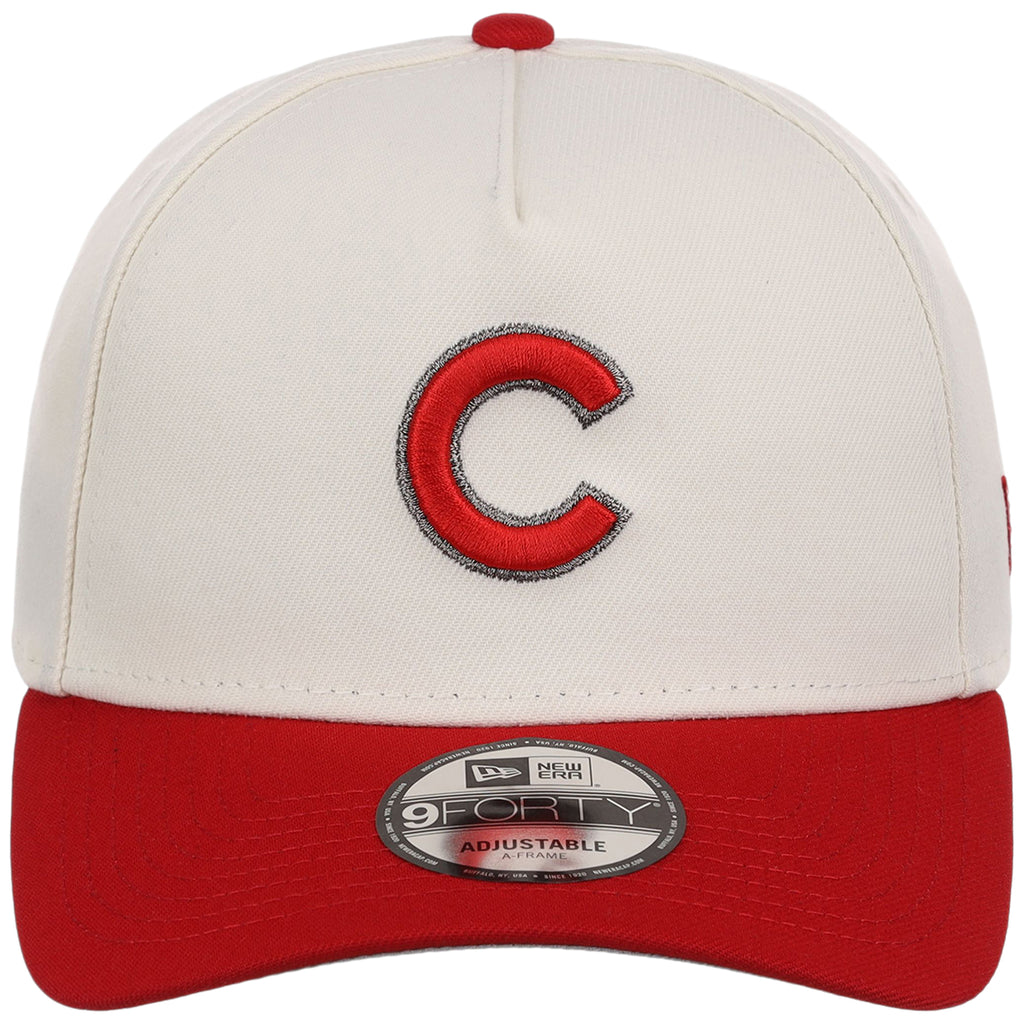 Chicago Cubs MLB Chrome x Red FASHION CORE New Era 9FORTY A-Frame