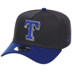 Texas Rangers MLB Graphite x Royal FASHION CORE New Era 9FORTY A-Frame