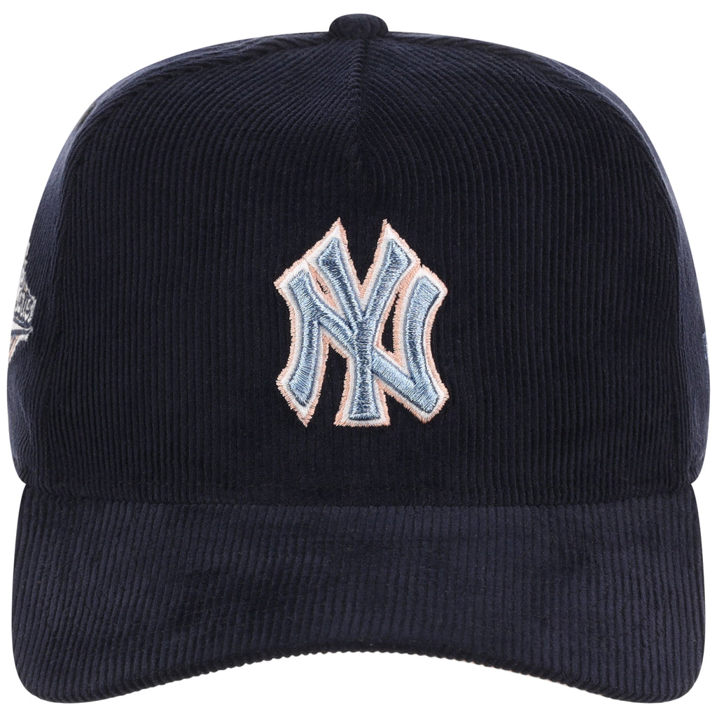 New York Yankees MLB Peach Ice Navy Cord New Era 9FORTY A-Frame – 5