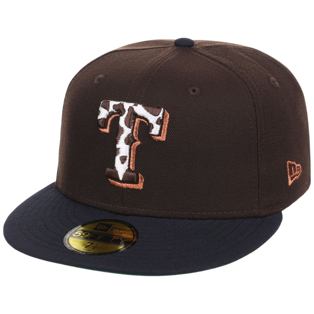 Texas Rangers Lone Star Livestock New Era 59FIFTY (Dark Brown/Navy)