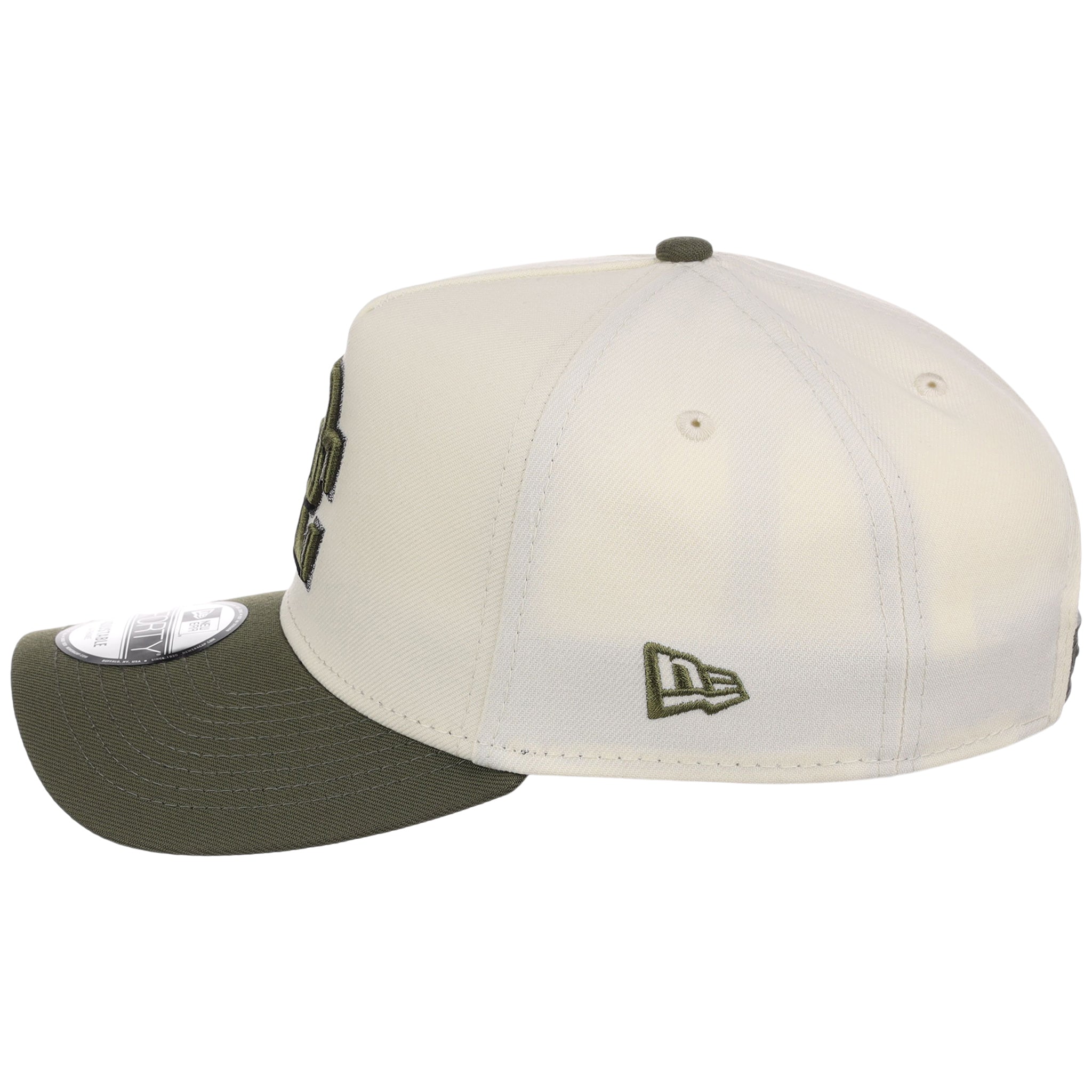 Washington Nationals MLB Chrome Olive New Era 9FORTY