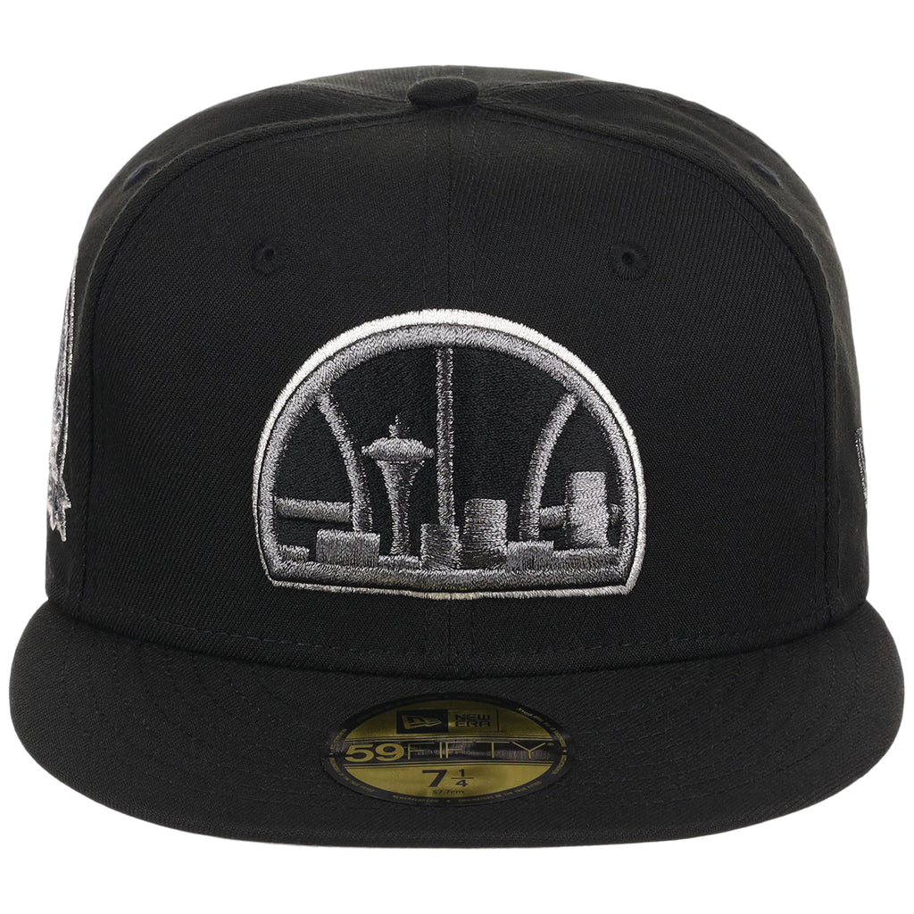 Seattle Supersonics NBA Liquid Titanium New Era 59FIFTY