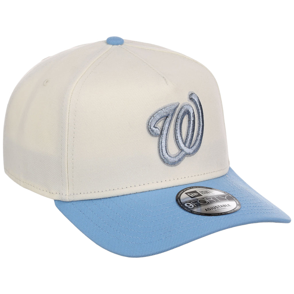 Washington Nationals MLB Chrome x Sky FASHION CORE New Era 9FORTY A-Frame