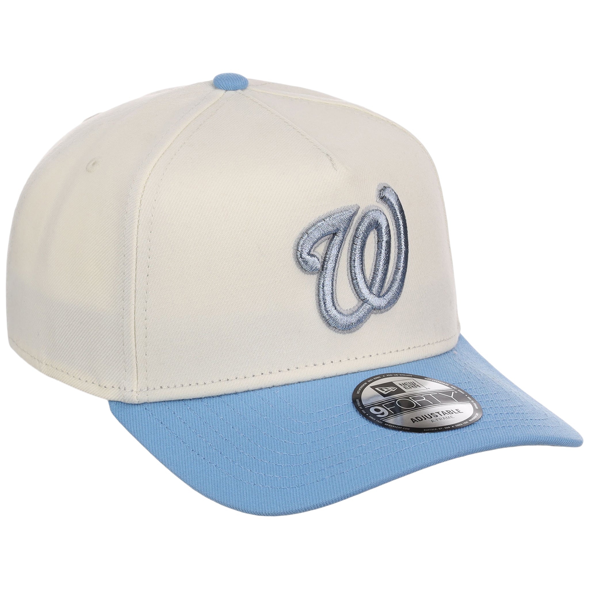 Washington Nationals MLB Chrome x Sky FASHION CORE New Era 9FORTY A-Frame