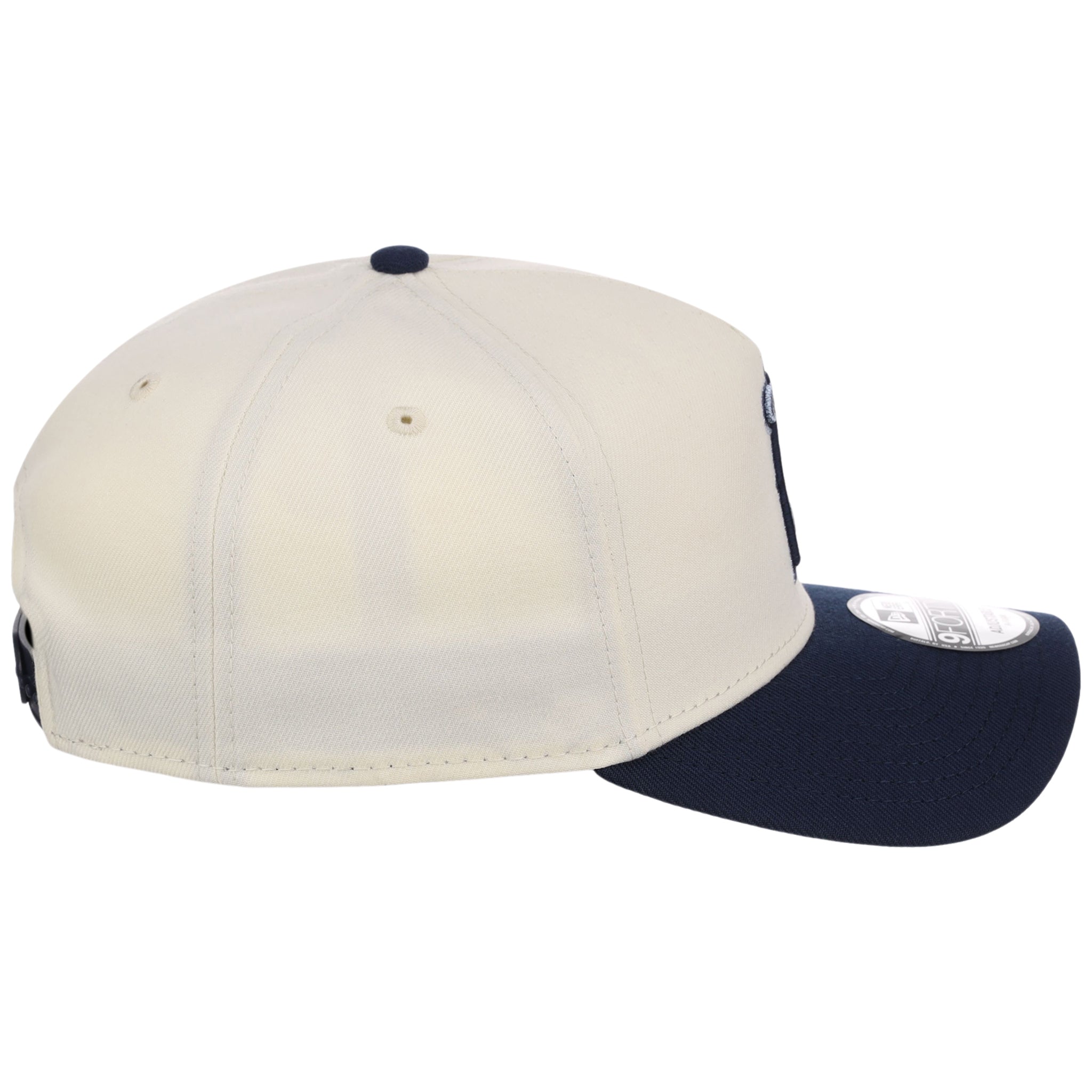 Anaheim Angels MLB Chrome x Navy FASHION CORE New Era 9FORTY A-Frame