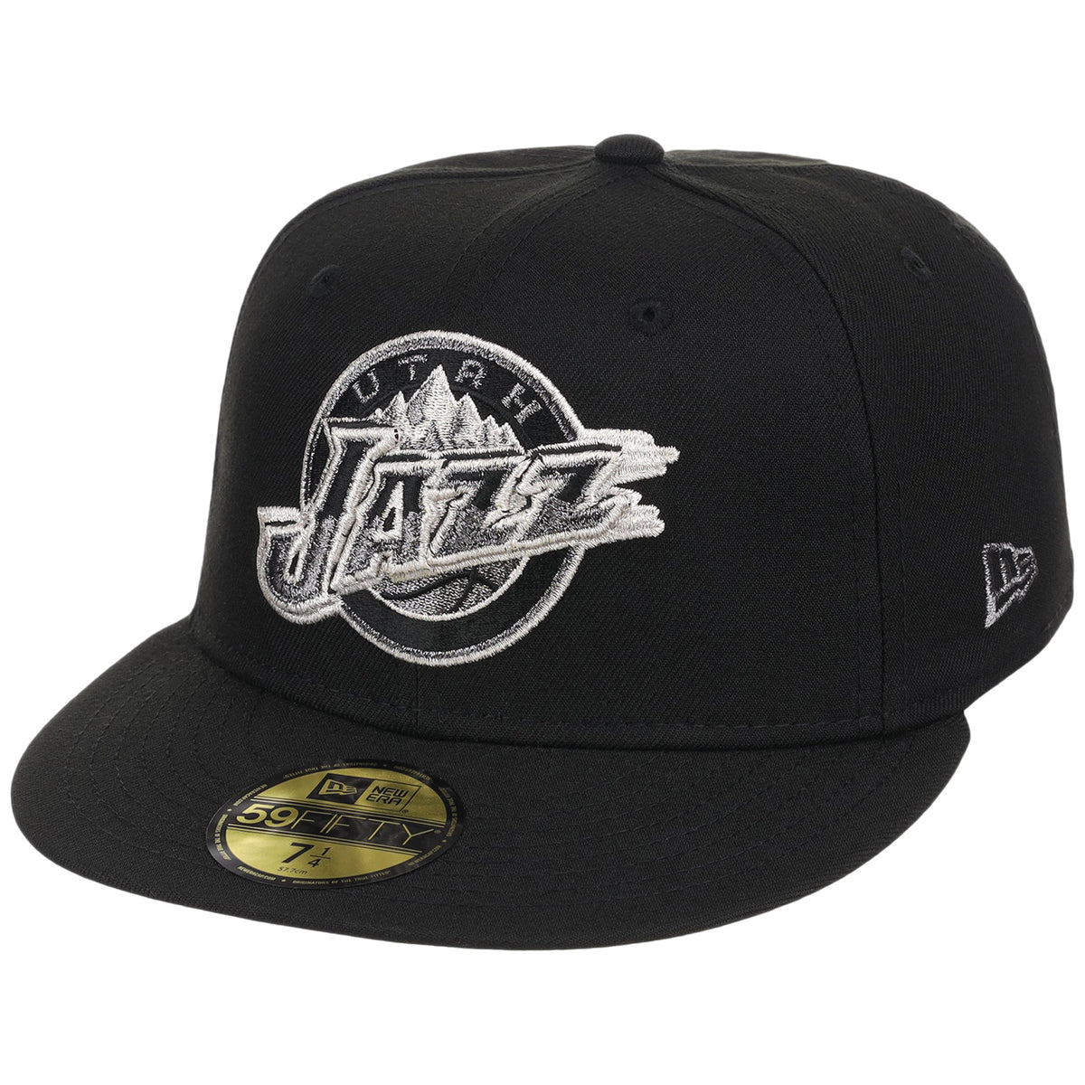 Utah Jazz NBA Liquid Titanium New Era 59FIFTY