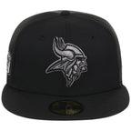 Minnesota Vikings NFL Liquid Titanium New Era 59FIFTY