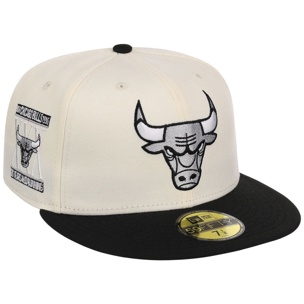 Chicago Bulls Chicago Sole New Era 59FIFTY (Chrome/Black)
