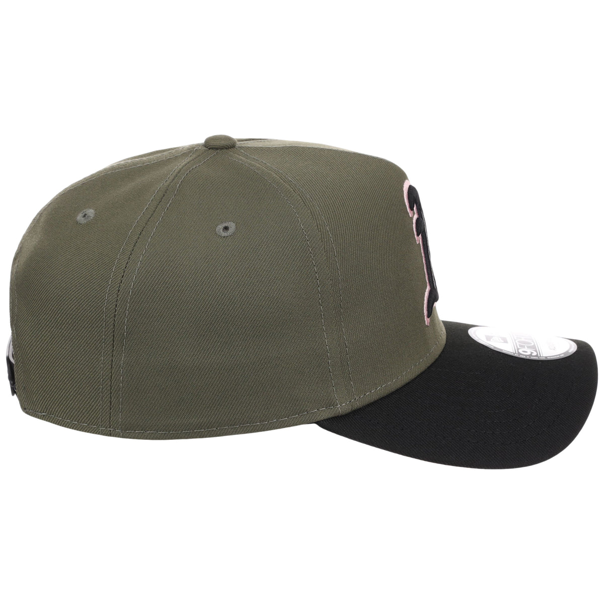 Oakland Athletics MLB Olive x Black & Pink FASHION CORE New Era 9FORTY A-Frame