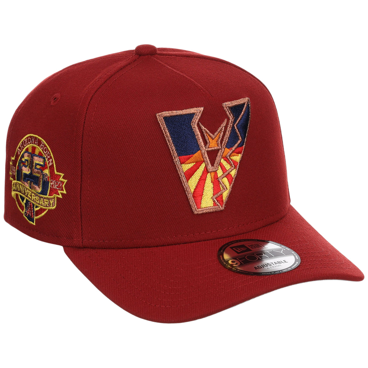 Arizona Diamondbacks Phoenix Crown the City New Era 9FORTY A-Frame (Red/Red)