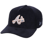 Atlanta Braves MLB Peach Ice Navy Cord New Era 9FORTY A-Frame – 4