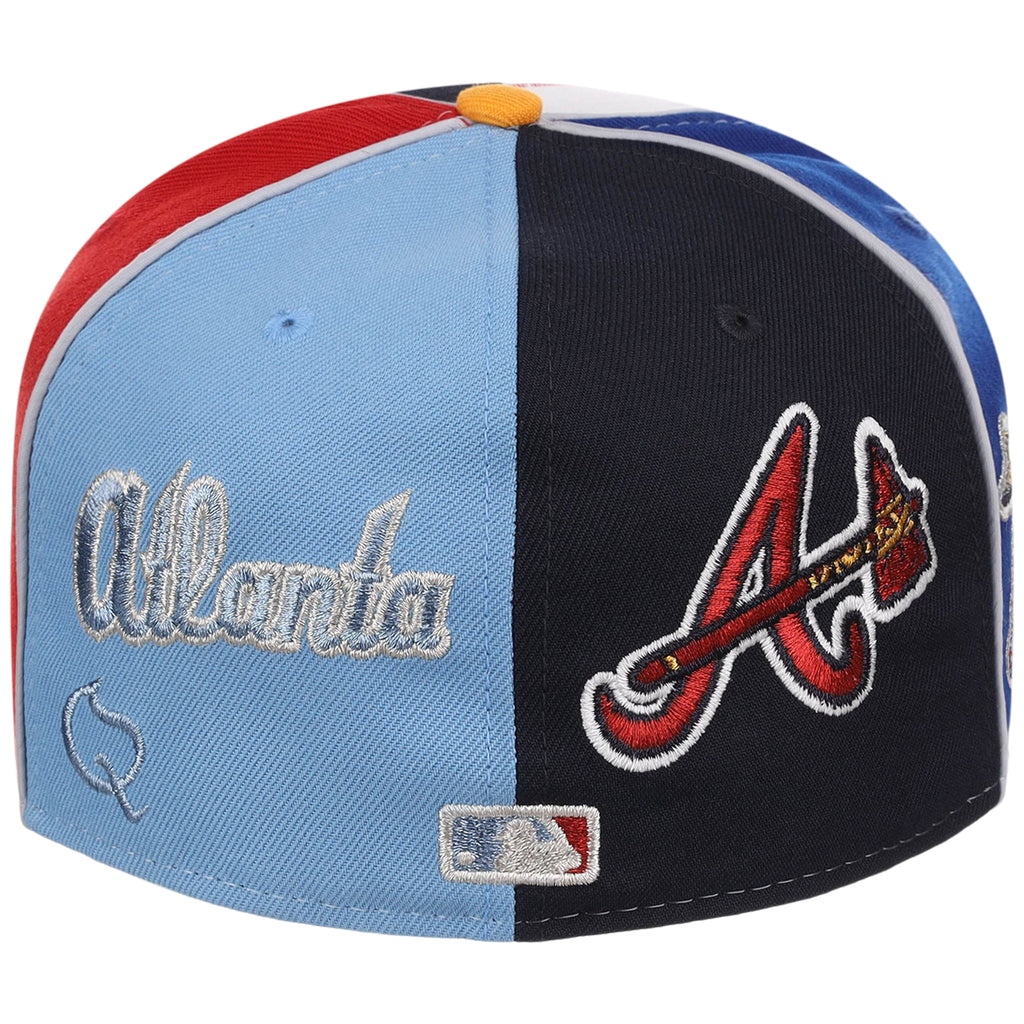 Atlanta Braves Quavo Georgia Pack Collection - New Era 59FIFTY "Pinwheel" (Multi/Red)