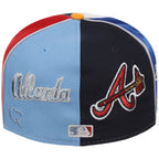Atlanta Braves Quavo Georgia Pack Collection - New Era 59FIFTY "Pinwheel" (Multi/Red)