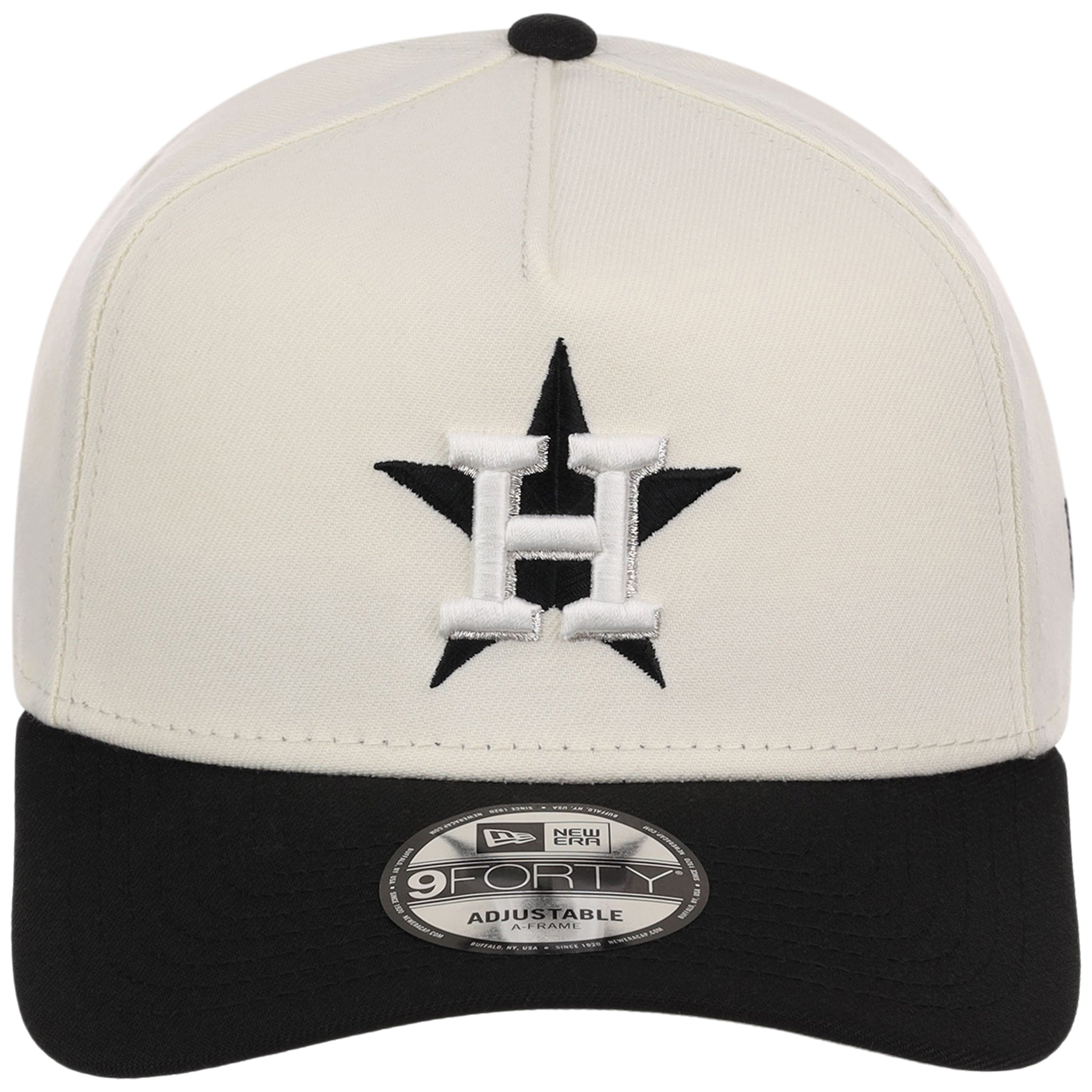 Houston Astros MLB Chrome x Black FASHION CORE New Era 9FORTY A-Frame