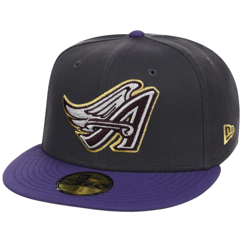 Anaheim Angels MLB Midnight Orchid New Era 59FIFTY