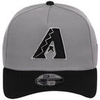 Arizona Diamondbacks MLB Gray x Black FASHION CORE New Era 9FORTY A-Frame