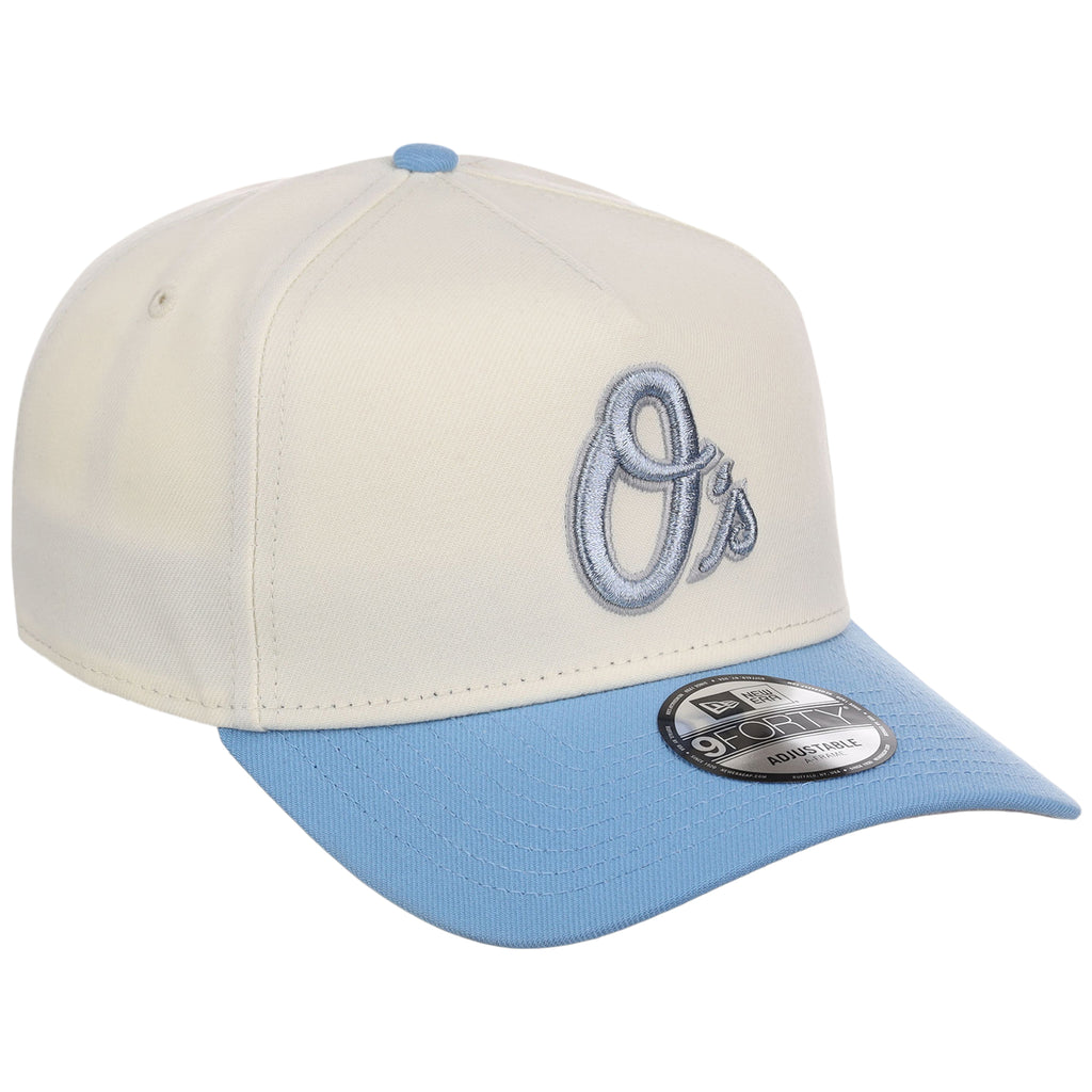 Baltimore Orioles MLB Chrome x Sky FASHION CORE New Era 9FORTY A-Frame