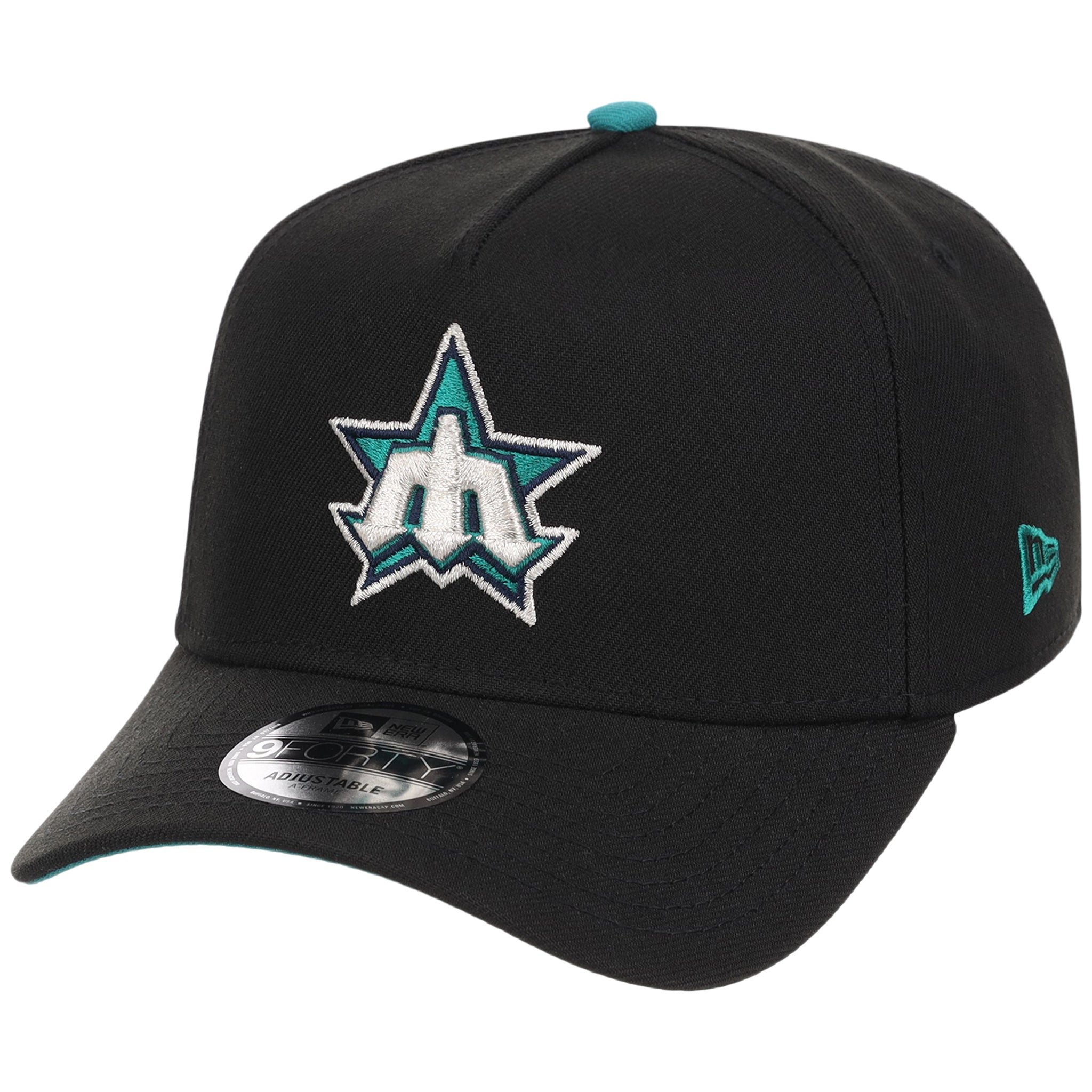 Seattle Mariners Seattle Variety Pack New Era 9FORTY A-Frame (Black/Black)