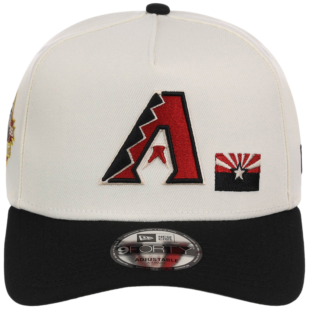Arizona Diamondbacks Phoenix Crown the City New Era 9FORTY A-Frame (Chrome/Black)