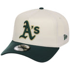 Oakland Athletics MLB Chrome x Dark Green FASHION CORE New Era 9FORTY A-Frame