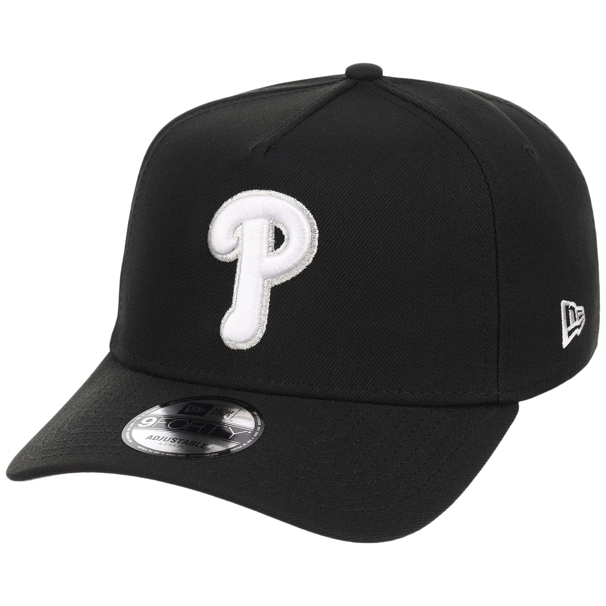 Philadelphia Phillies MLB Black x White FASHION CORE New Era 9FORTY A-Frame