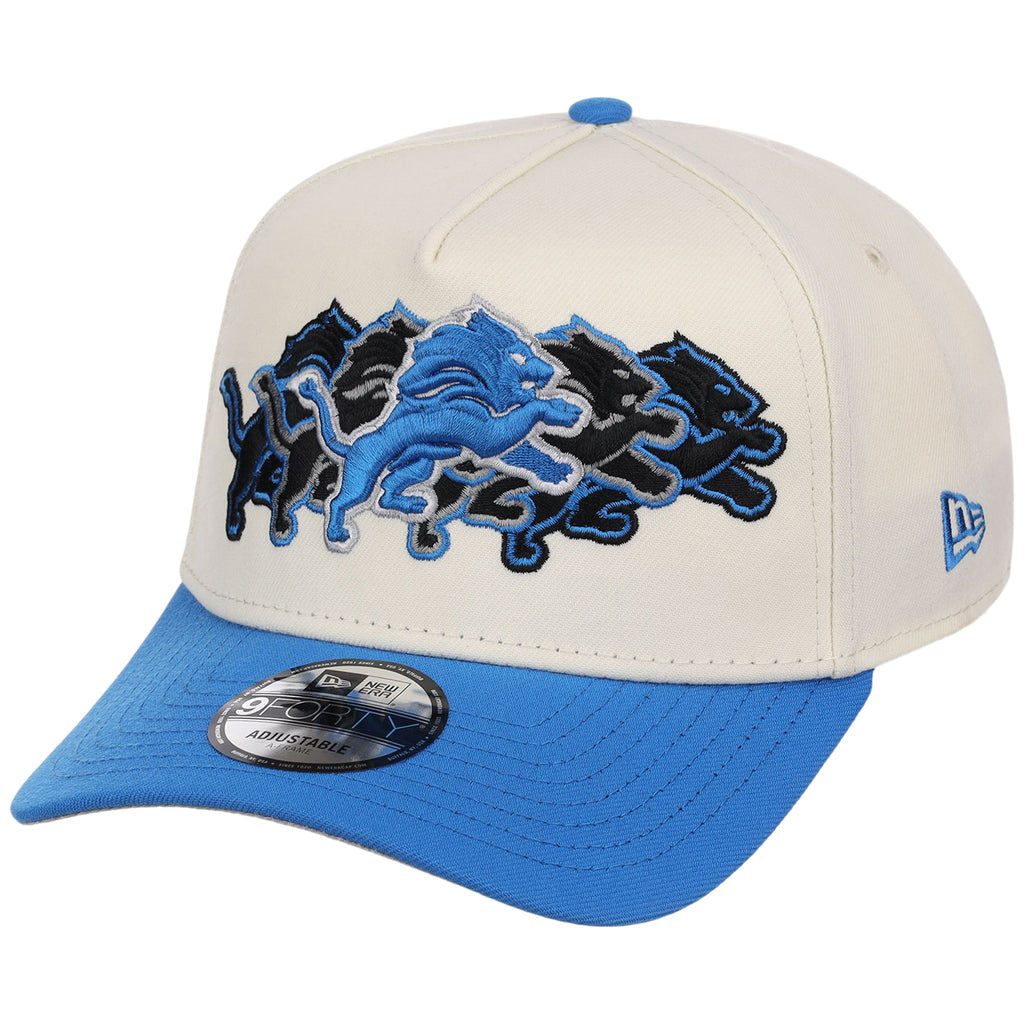 Detroit Lions NFL Seismic New Era 9FORTY A-Frame