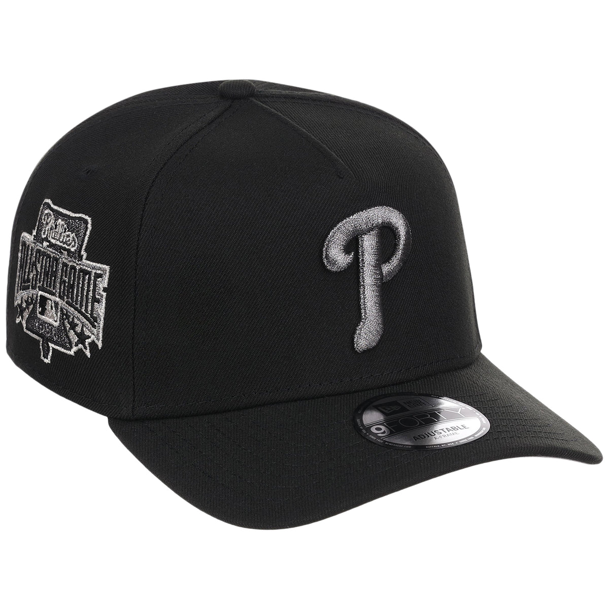 Philadelphia Phillies MLB Liquid Titanium New Era 9FORTY A-Frame
