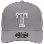 Texas Rangers MLB Gray x White FASHION CORE New Era 9FORTY A-Frame