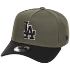 Los Angeles Dodgers MLB Olive x Black & Pink FASHION CORE New Era 9FORTY A-Frame