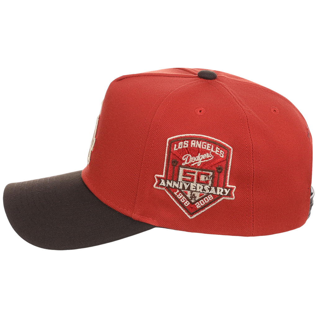 Los Angeles Dodgers MLB Brown Stone Heat Mitcell & Ness Pro Pinch