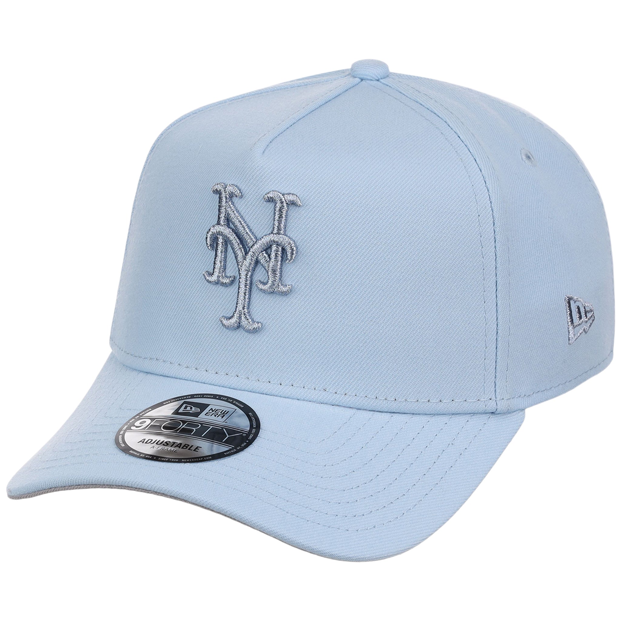 New York Mets MLB Glacial Blue New Era 9FORTY A-Frame