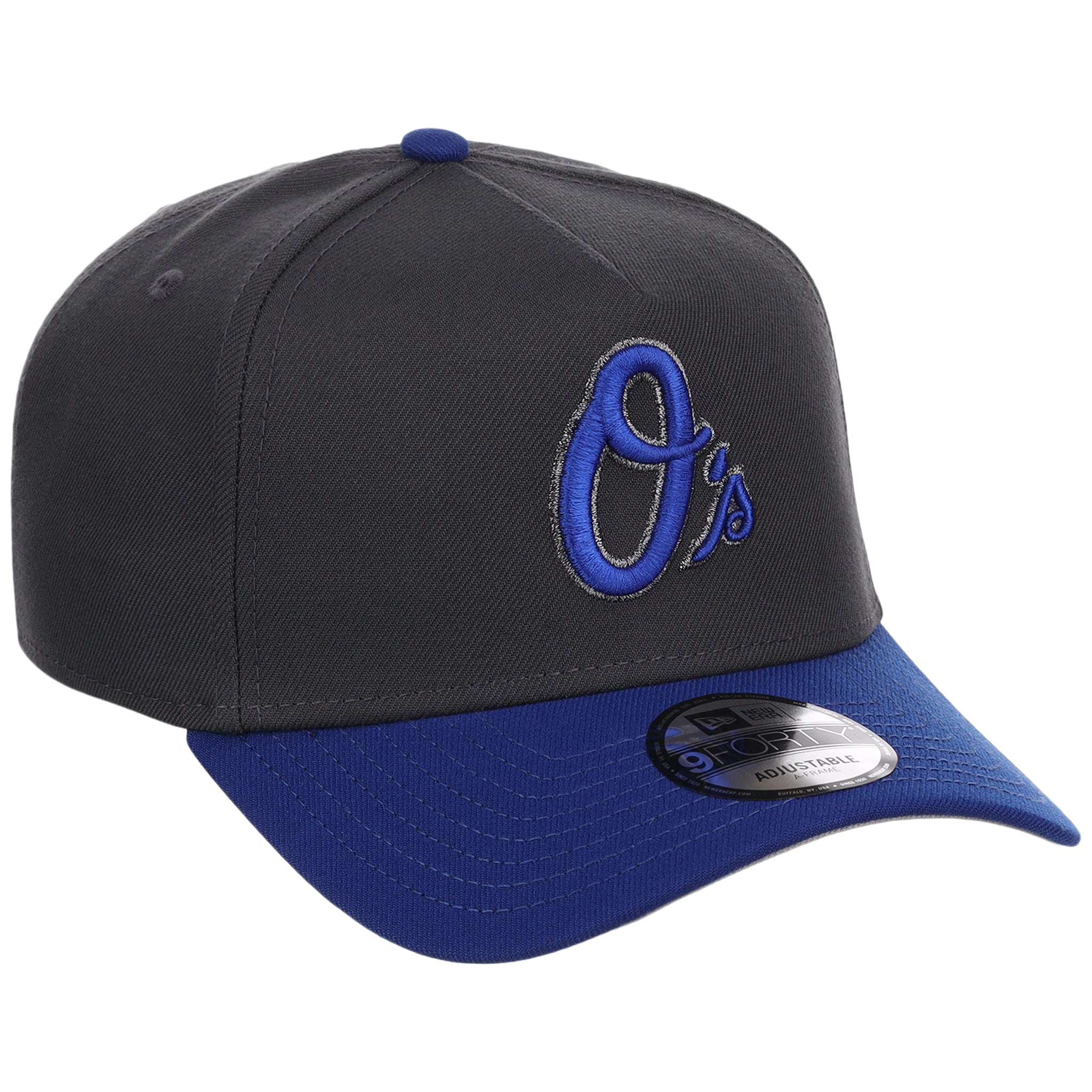 Baltimore Orioles MLB Graphite x Royal FASHION CORE New Era 9FORTY A-Frame