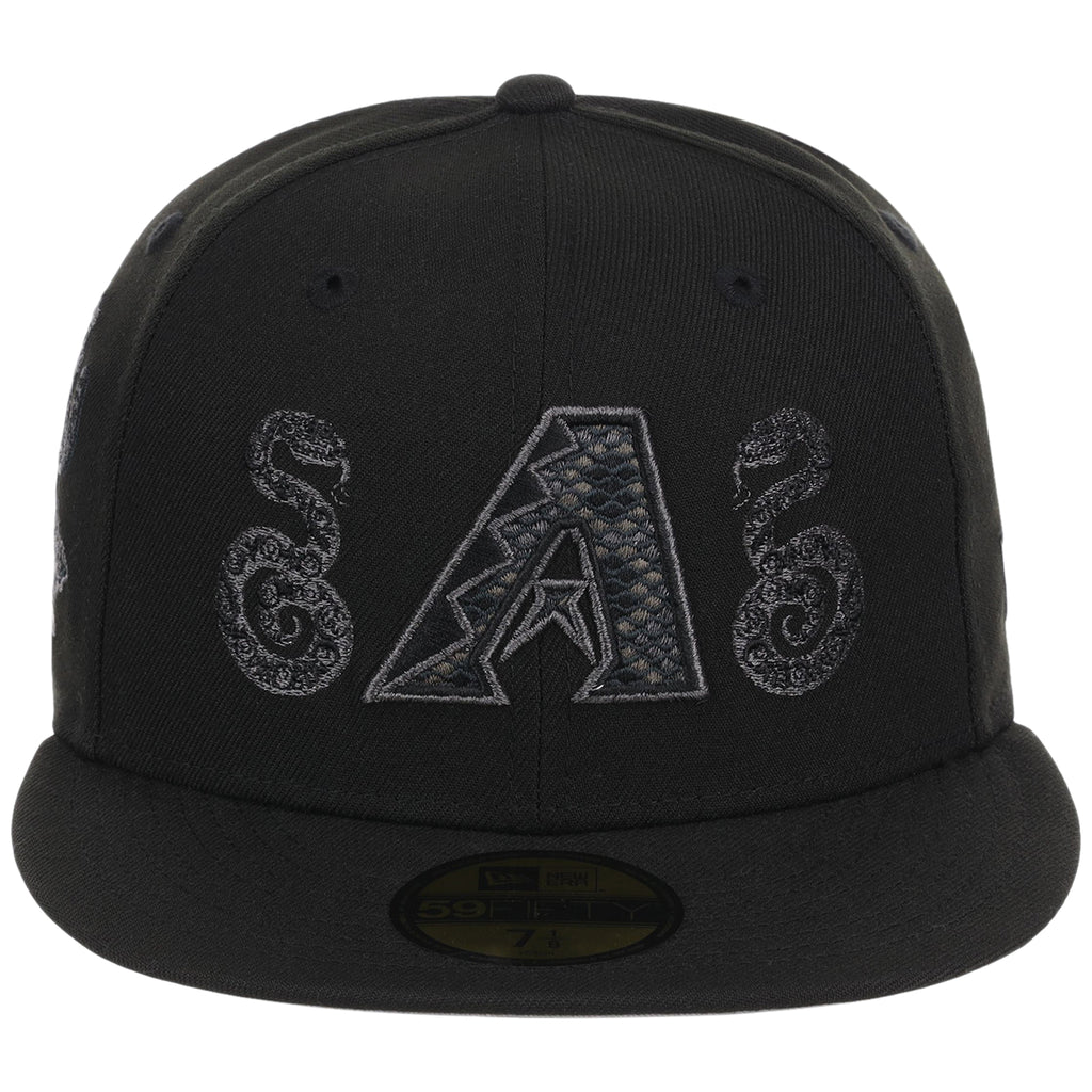 Arizona Diamondbacks Phoenix Crown the City New Era 59FIFTY (Black/Black)
