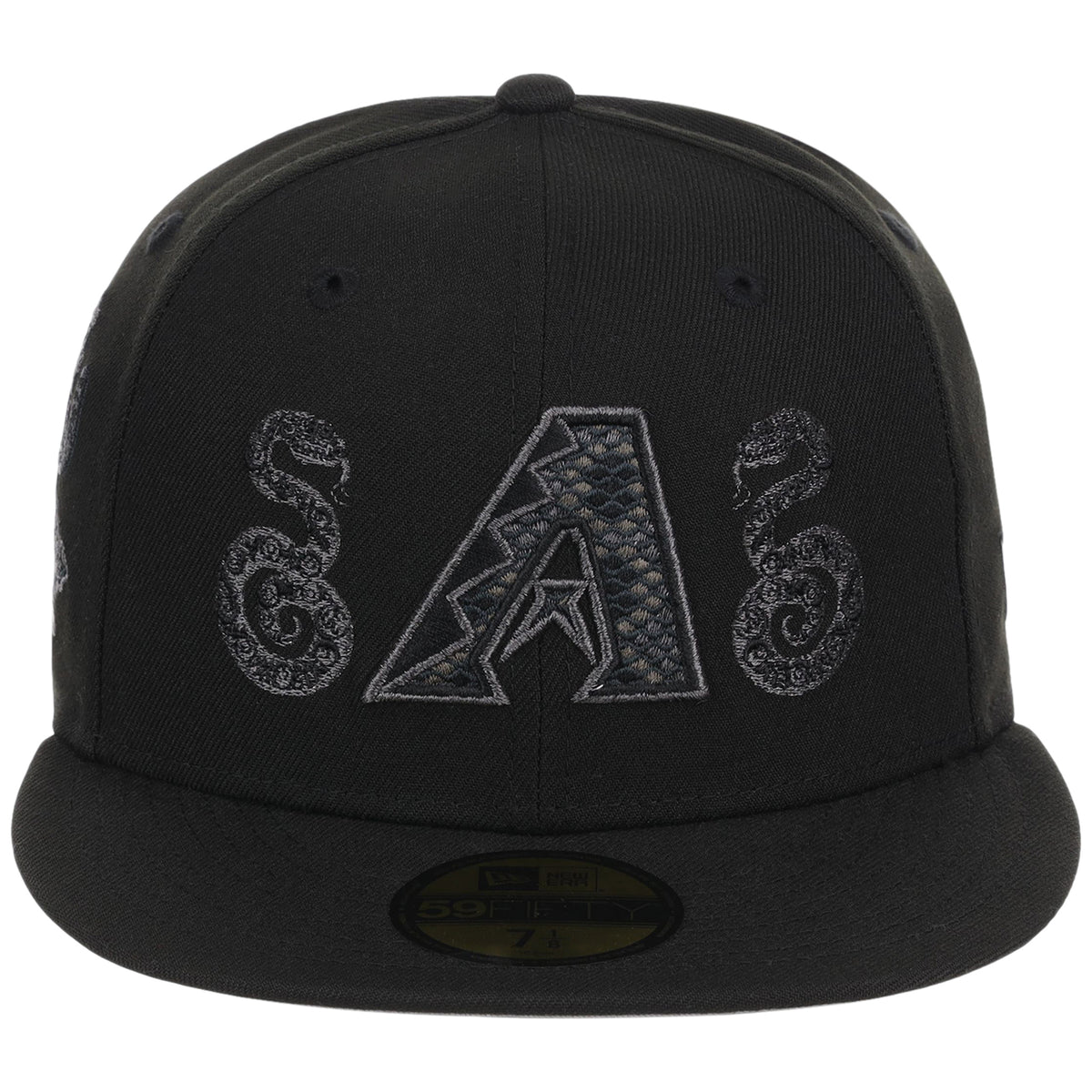 Arizona Diamondbacks Phoenix Crown the City New Era 59FIFTY (Black/Black)