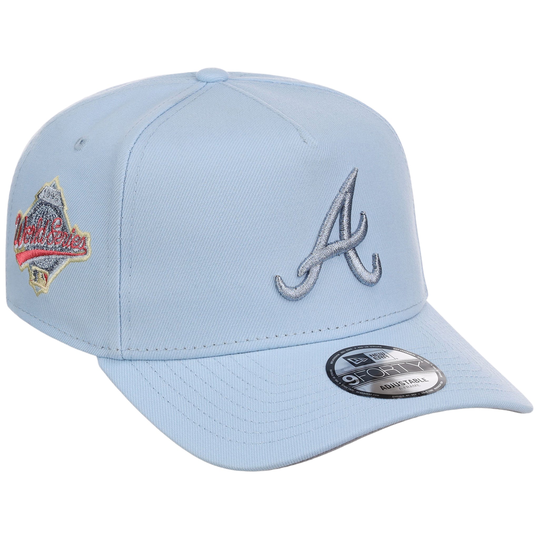Atlanta Braves MLB Glacial Blue New Era 9FORTY A-Frame